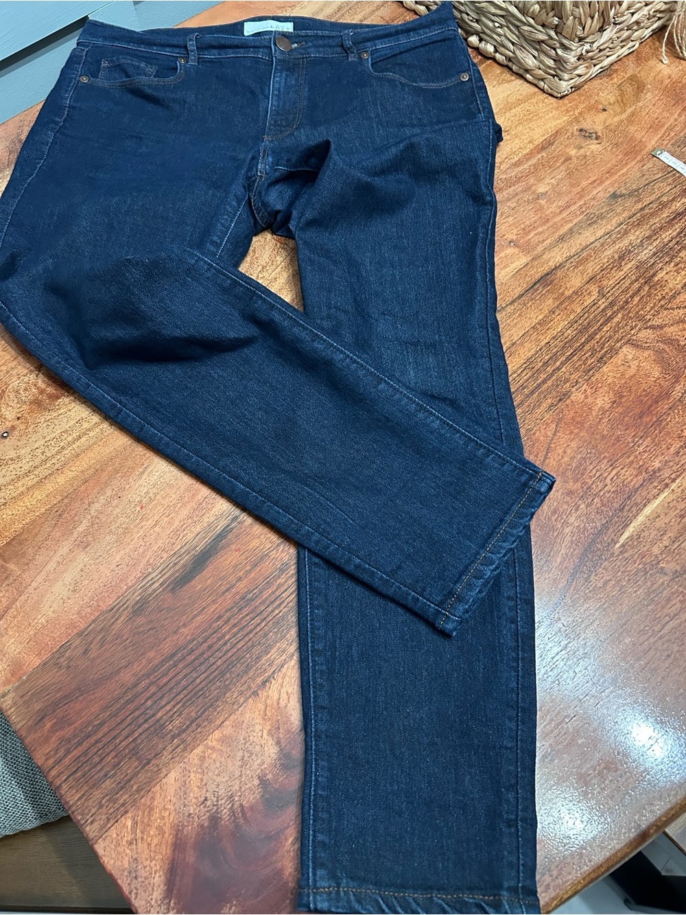 Women's Loft Dark Blue Slim Jeans